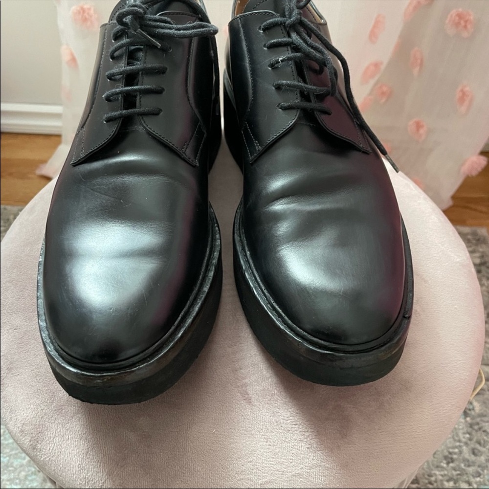 Oxford platform shoes